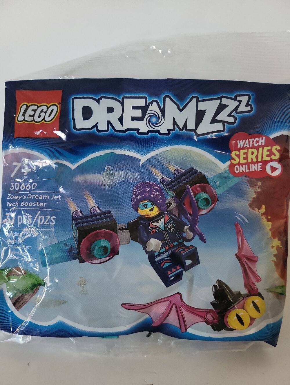 LEGO DREAMZzz Zoey's Dream Jet Pack Booster Polybag 30660 NIP Sealed